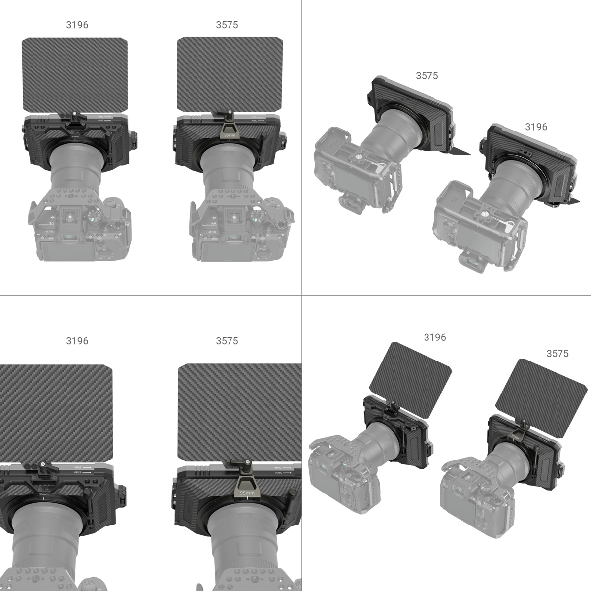 SmallRig 3575 Mini Matte Box Lite Filterhalter/Gegenlichtblende