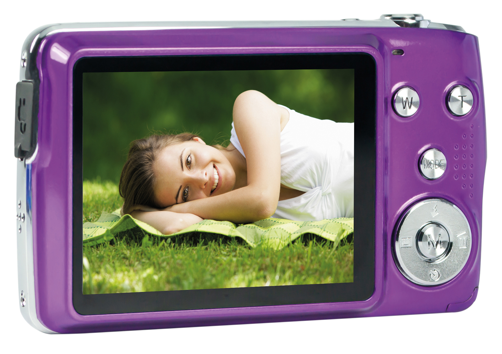 AgfaPhoto DC8200 purple Digitalkamera