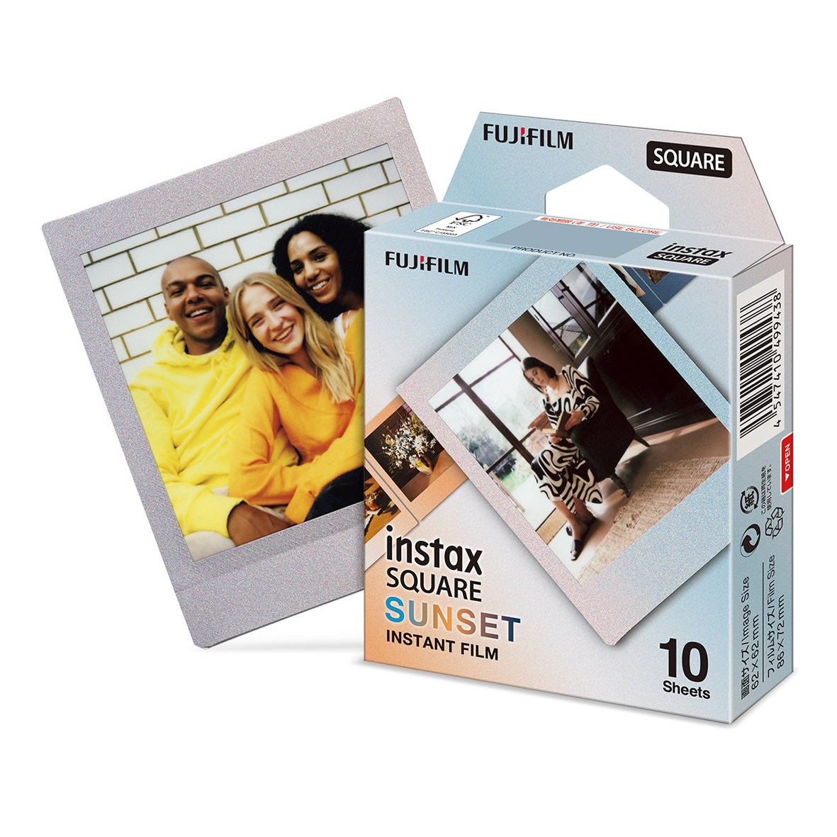 Fujifilm Instax SQUARE Sunset Rainbow WW1 Sofortbildfilm
