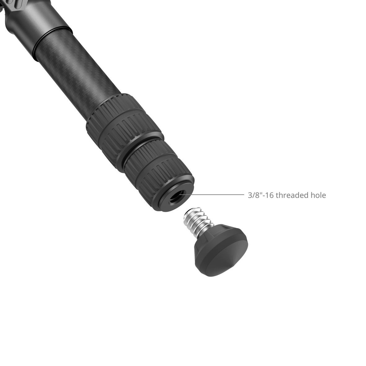 SmallRig 5025 Heavy Duty Carbon Fiber Tabletop Tripod Kit, Tischstativ Kit