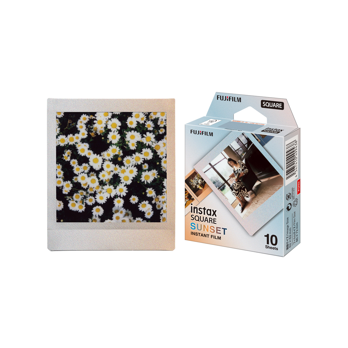 Fujifilm Instax SQUARE Sunset Rainbow WW1 Sofortbildfilm
