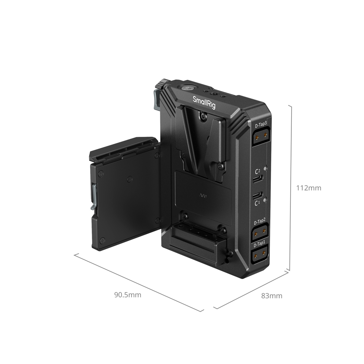 SmallRig 5228 V-Mount Akku Montageplatte