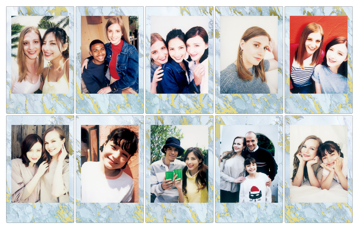 Fujifilm Instax Mini Blue Marble WW1 Sofortbildfilm