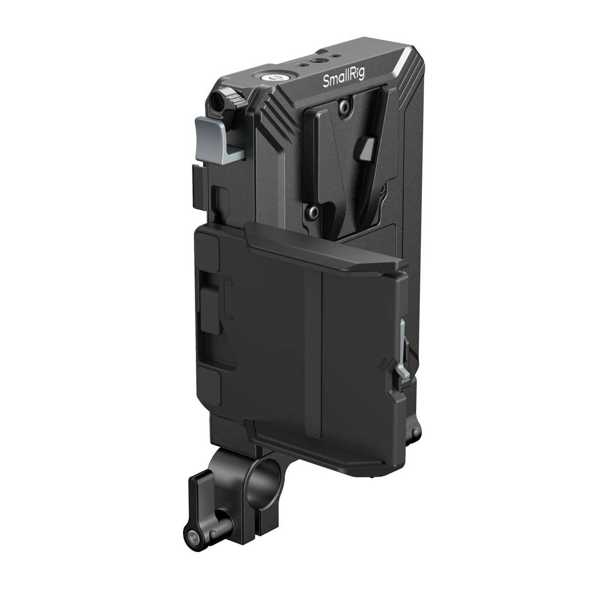 SmallRig 5226 V-Mount Akku Montageplatte Kit für 15 mm LWS Ruten