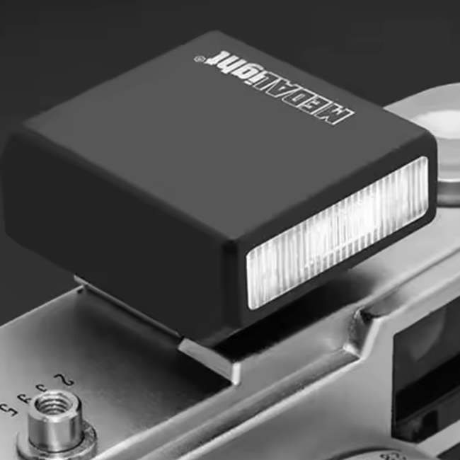 anTon MEDALIGHT Flash F1s black, wiederaufladbarer Mini-Kamerablitz