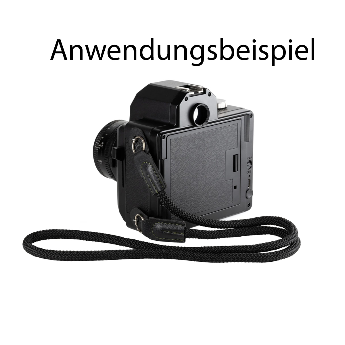NONS Kamera Strap schwarz 100 cm