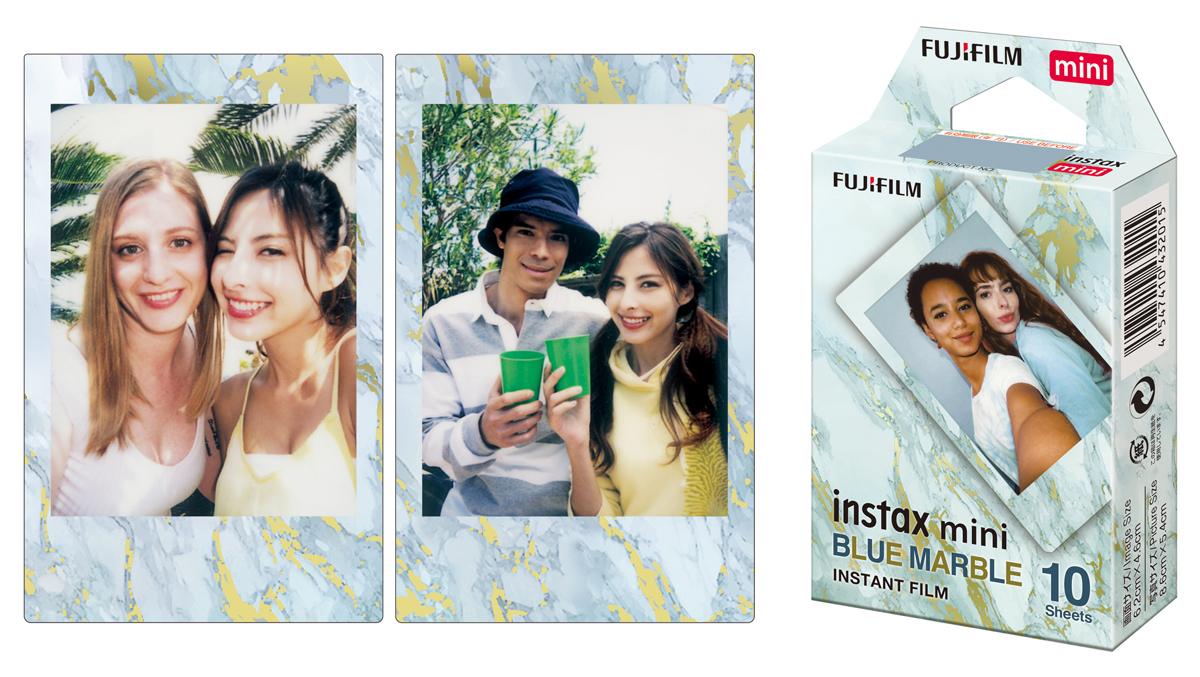 Fujifilm Instax Mini Blue Marble WW1 Sofortbildfilm