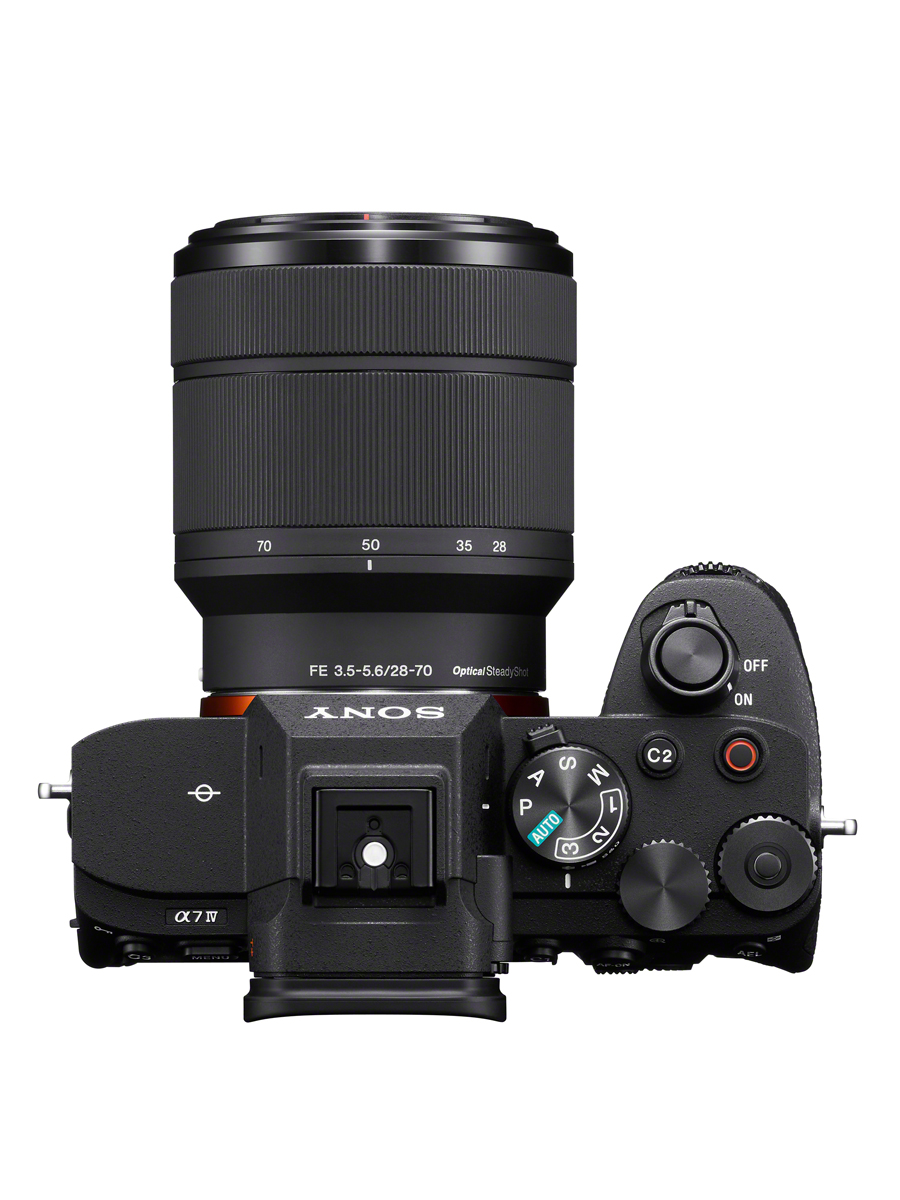 Sony Alpha ILCE-7 IV+SEL FE 28-70mm OSS schwarz, Kamerakit