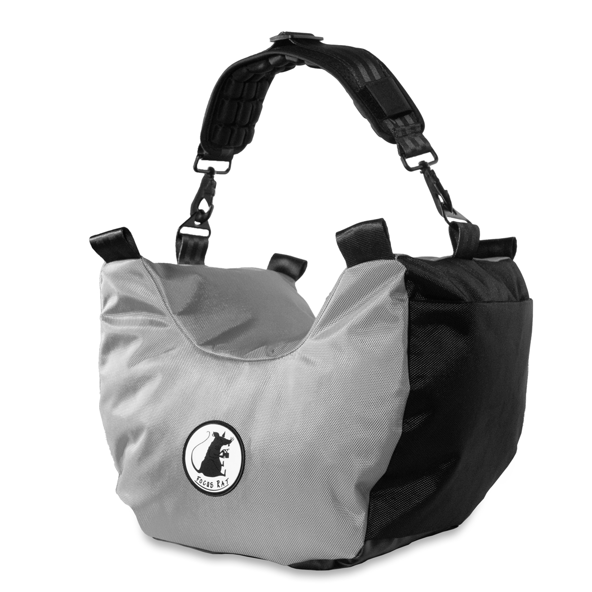 Focus Rat V4 Medium Steady Bag platinum grey, Standsicherheitstasche, grau