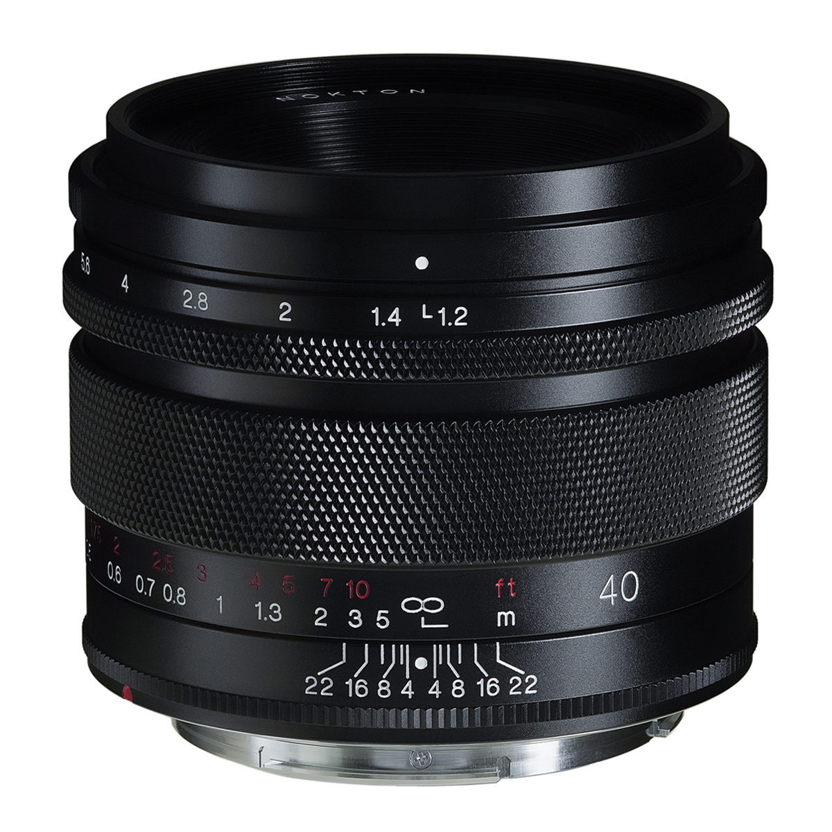 Voigtländer Nokton 1,2/40 mm Canon RF-Mount, asphärisch, schwarz, Objektiv